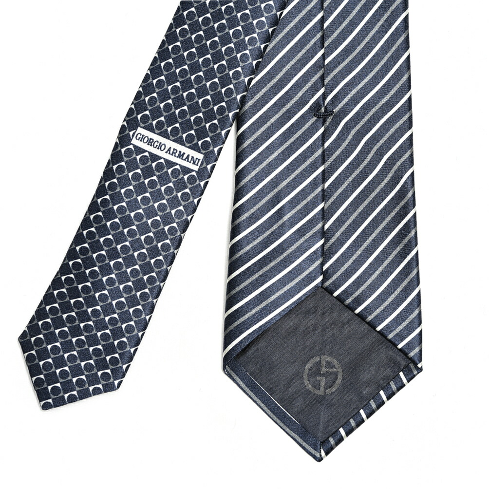 アウトレット ジョルジオ アルマーニ Giorgio Armani ネクタイ メンズ シルク 100 レジメンタル ネイビー イタリア ブランド Made In Italy ビジネス ギフト Dwellingplaceint Org