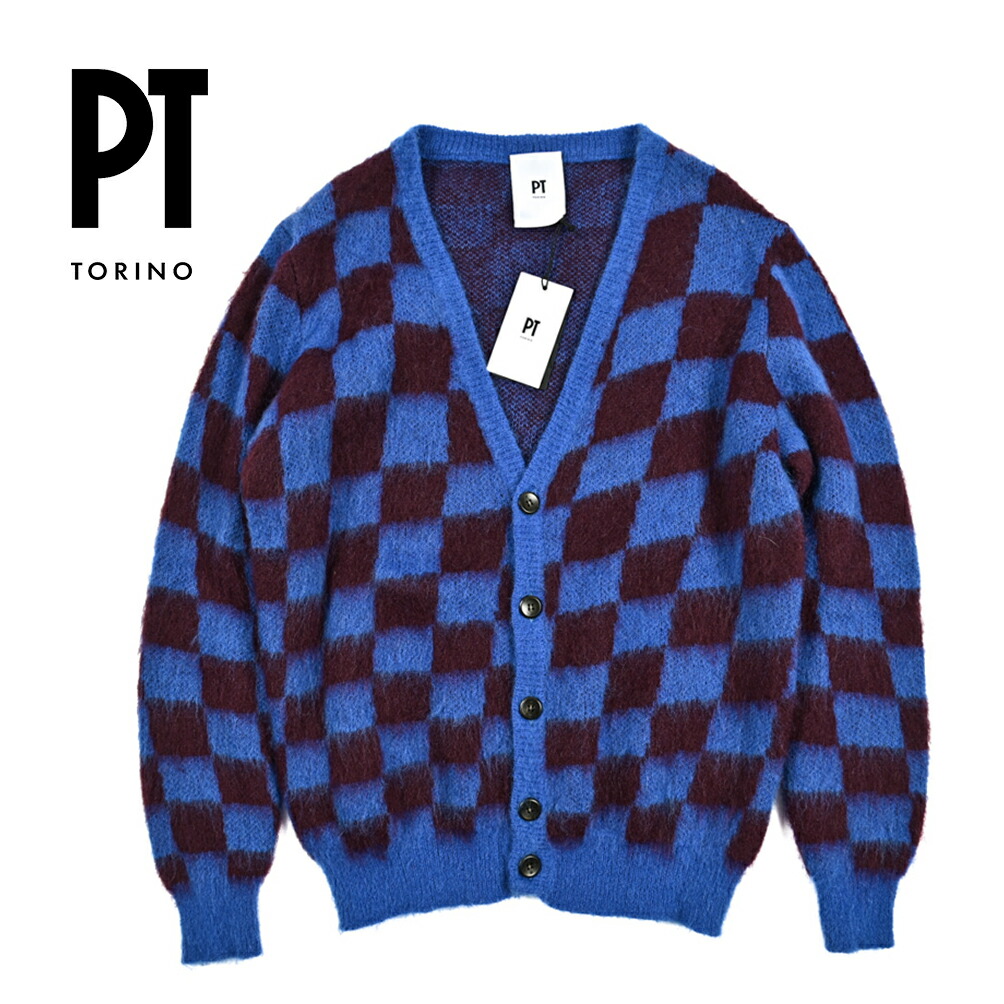 イタリア製正規品エトロ ETRO カーディガン インディゴブルーM加工 編み編み ETRO - エトロ ETRO カーディガンの通販 by KOMEHYO ONLINE ラクマ店