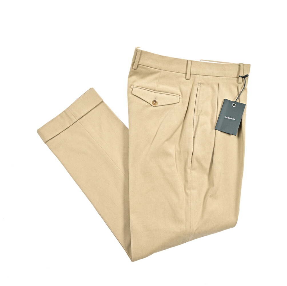 未使用✨BERWICH ストレッチ スラックス チノパン 48 L相当 ブラウン 楽天市場】ベルウィッチ BERWICH チノスラックス メンズ ベルト BERTO