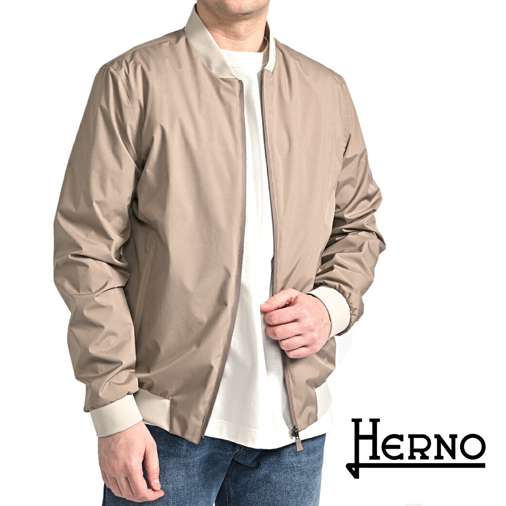 【楽天市場】【P10倍】 ヘルノ HERNO 【2026年 春夏新作】 FUNCTIONAL WARDROBE MA-1 ボンバージャケット ...