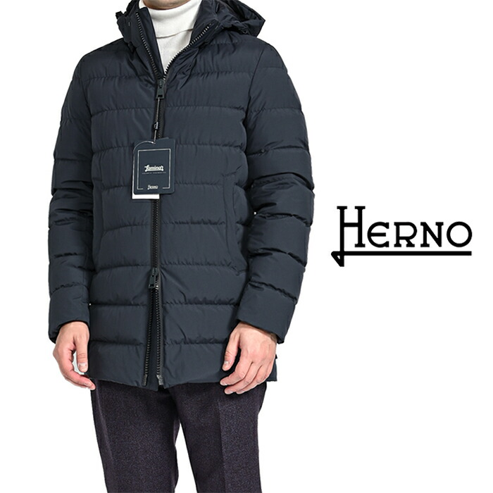 【楽天市場】ヘルノ HERNO Laminar ラミナー ダウンブルゾン ジャケット コート 秋冬 メンズ アウター GORE-TEX ...