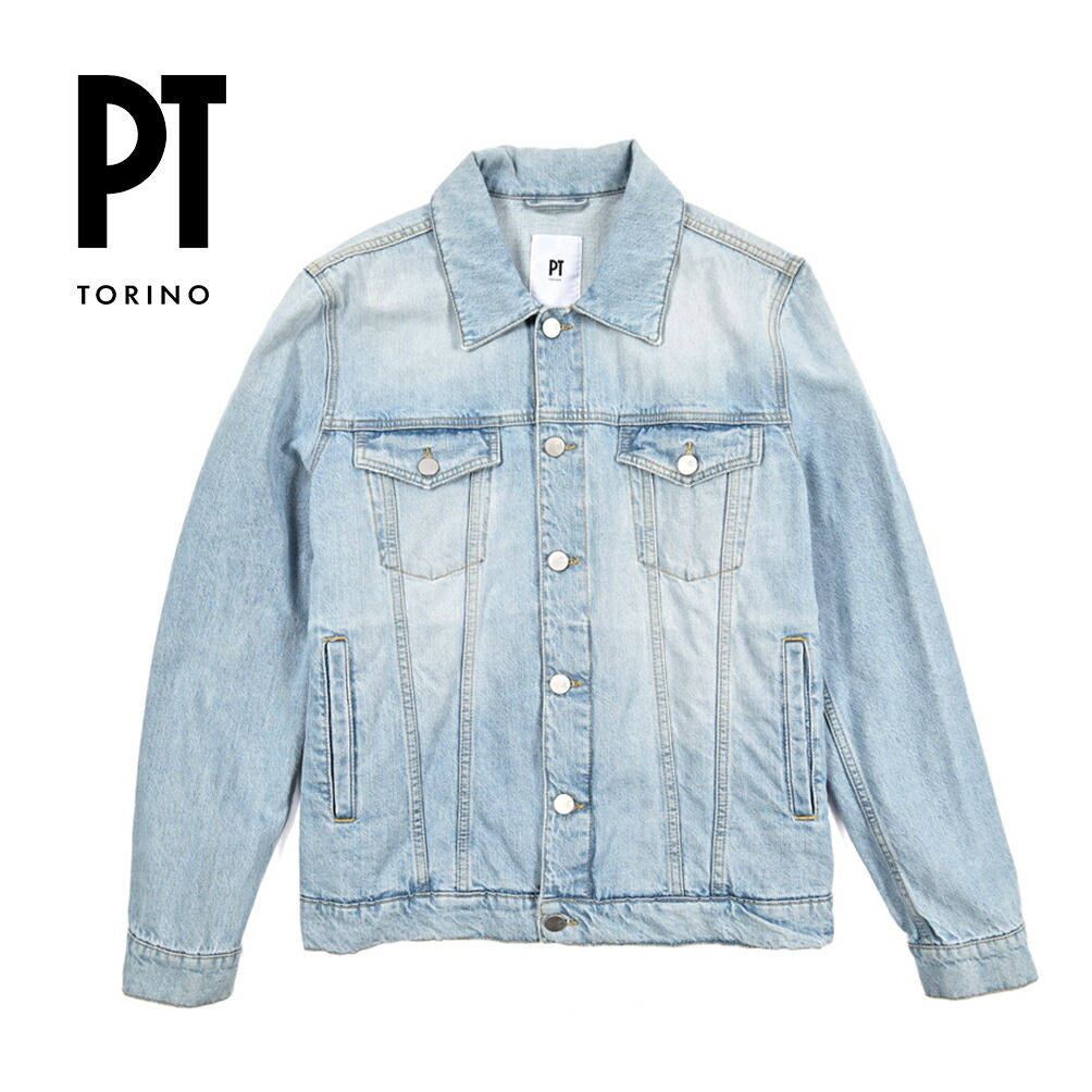 楽天市場】ピーティートリノ PT TORINO デニムジャケット ブルゾン G