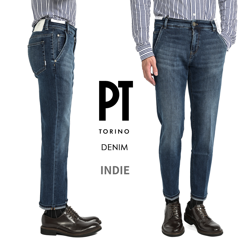 楽天市場】【SALE】 ピーティートリノ デニム PT TORINO DENIM REGGAE