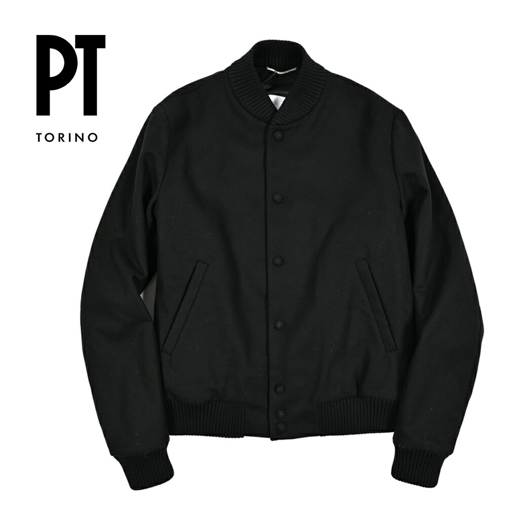 【美品】PT TORINO ピーティートリノ Gジャン ブルゾン型サイズM相当 美品】PT TORINO ピーティートリノ Gジャン ブルゾン型サイズM