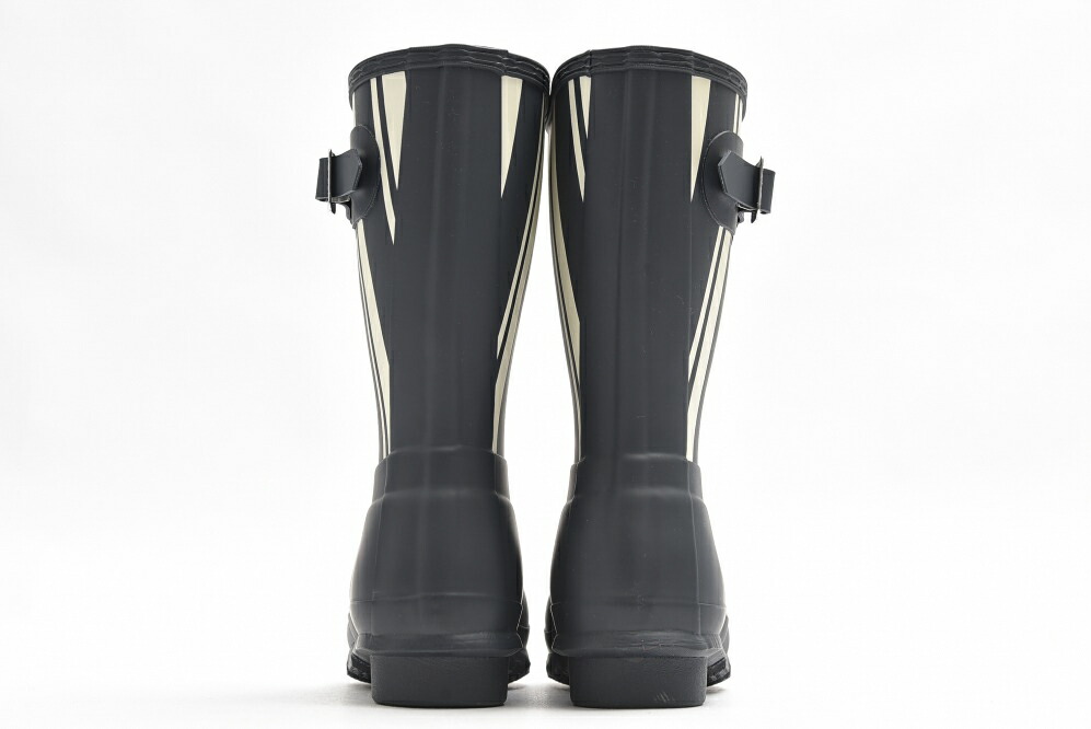 在庫有 楽天市場 ハンター Hunter 送料無料 Original Garden レインブーツ 長靴 ショート丈 シューズ レディース ストライプ ネイビー 紺 ホワイト 白 22cm イギリス ブランド 英国王室御用達 あす楽対応 関東 ガルダローバミラノ 海外最新 Www Matraminc Com