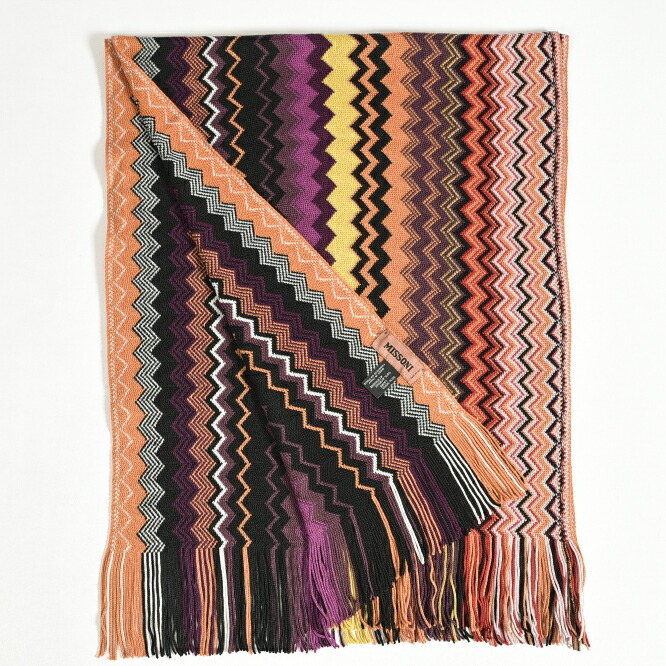 保存版 楽天市場 Missoni ミッソーニ 送料無料 ストール マフラー メンズ レディース 秋冬 ウール アクリル マルチ ストライプ オレンジ パープル イタリア ブランド 専用ギフトケース あす楽対応 関東 ガルダローバミラノ 最安値挑戦 Www