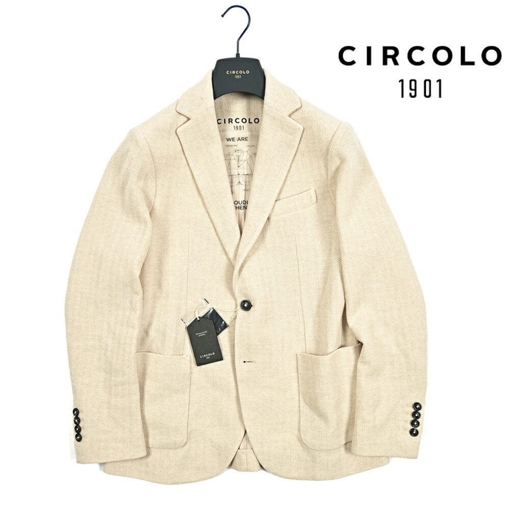 楽天市場】【SALE】 チルコロ 1901 CIRCOLO 1901 テーラードジャケット
