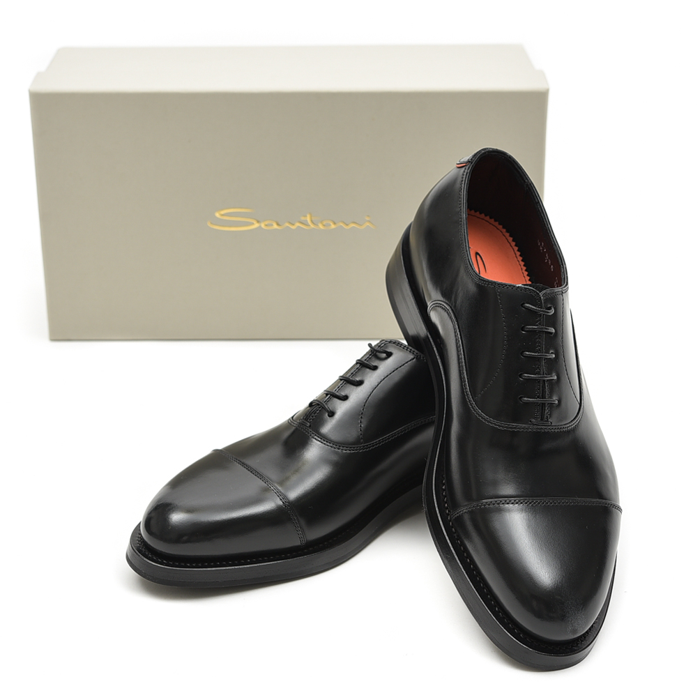 サントーニ Santoni オックスフォード レースアップシューズ