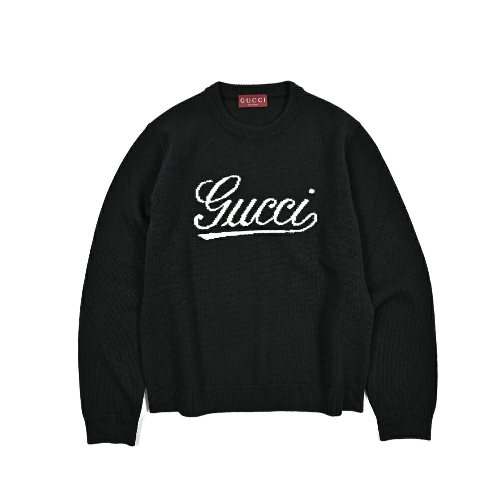 GUCCI ベージュ クルーネックセーター M GUCCI - GUCCI グッチ ニット・セーター XS ベージュ 【古着