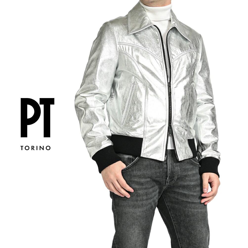 楽天市場】ピーティートリノ PT TORINO ダブル ライダース