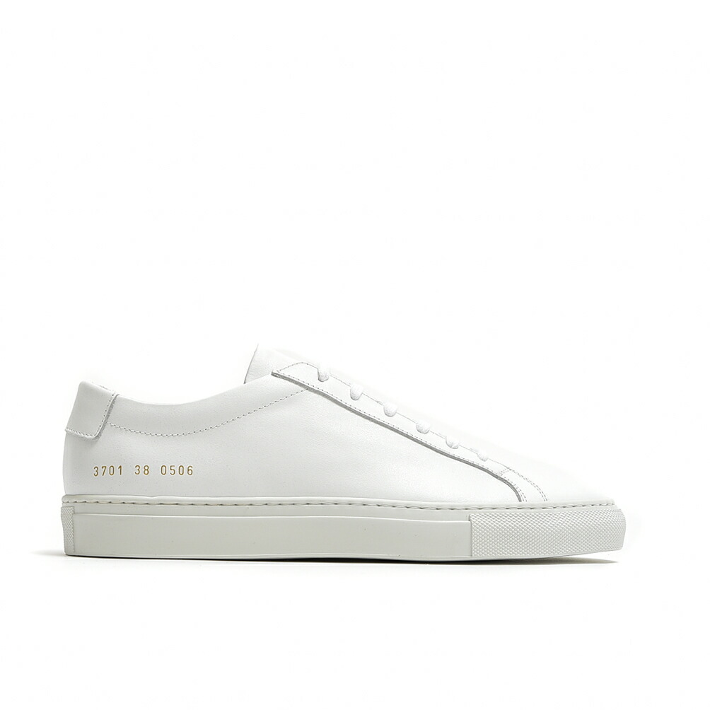 【SALE】 コモンプロジェクト COMMON PROJECTS 3701 ORIGINAL ACHILLES LOW オールレザー スニーカー ローカット レディース ホワイト イタリア ブランド MADE IN ITALY 28,908円