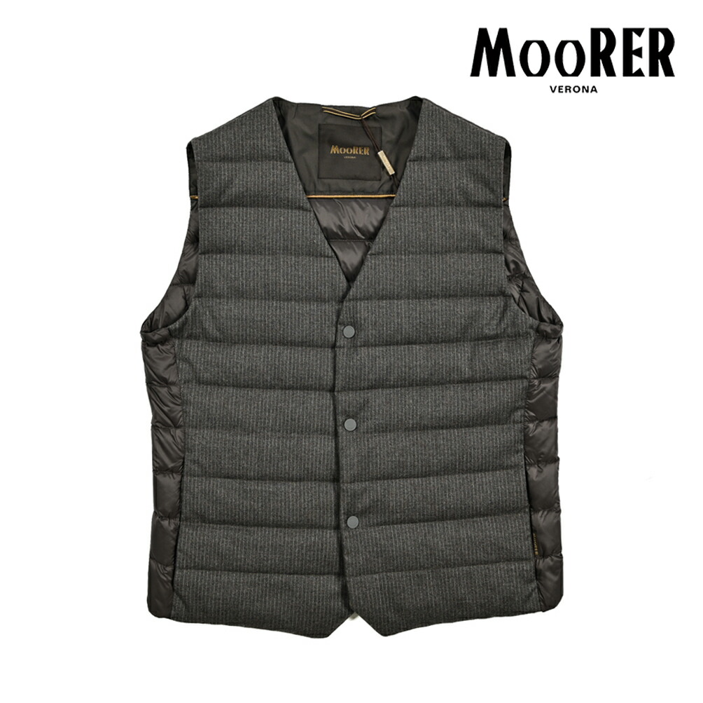 直営店買付け【MooRER】SENIO-SI ベスト パッド入り 直営店買付け【MooRER】SENIO-SI ベスト パッド入り