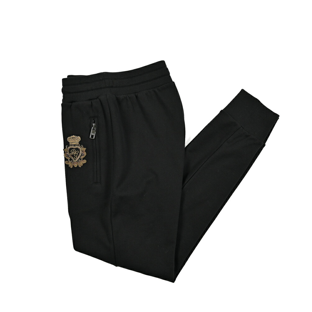 ドルチェ&ガッバーナスウェットパンツ 関税込 ドルチェ＆ガッバーナ スウェットパンツ クラウンパッチ
