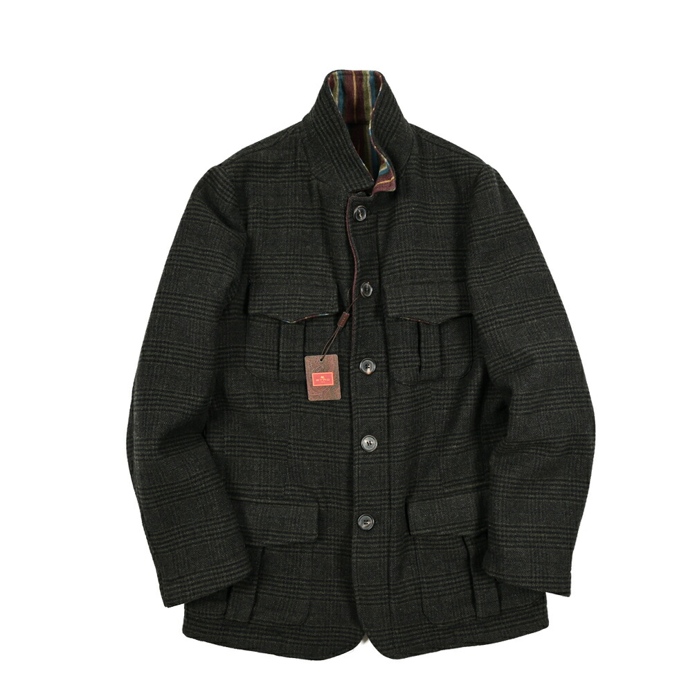 エトロ　ニット　ジャケット 楽天市場】エトロ ETRO ジップアップ ニットジャケット ブルゾン