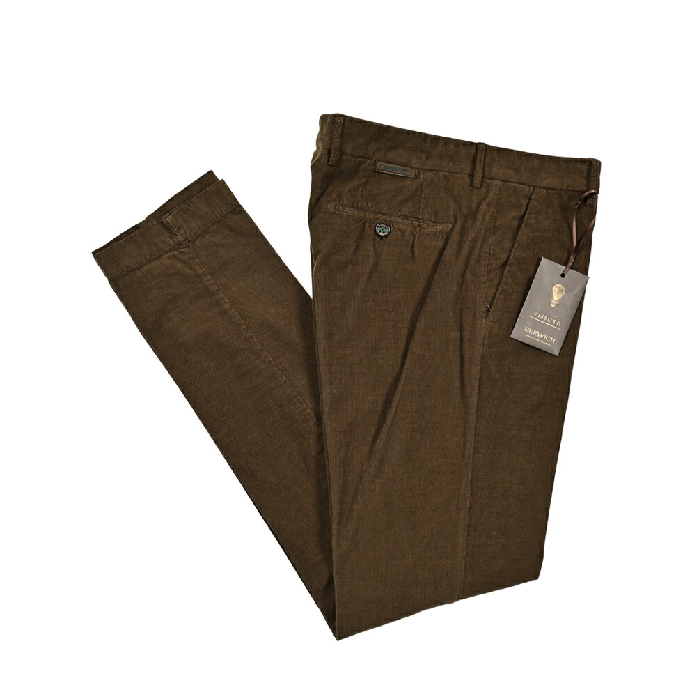 新品60％OFF PTTORINO ピーティートリノ コーデュロイパンツブラウン