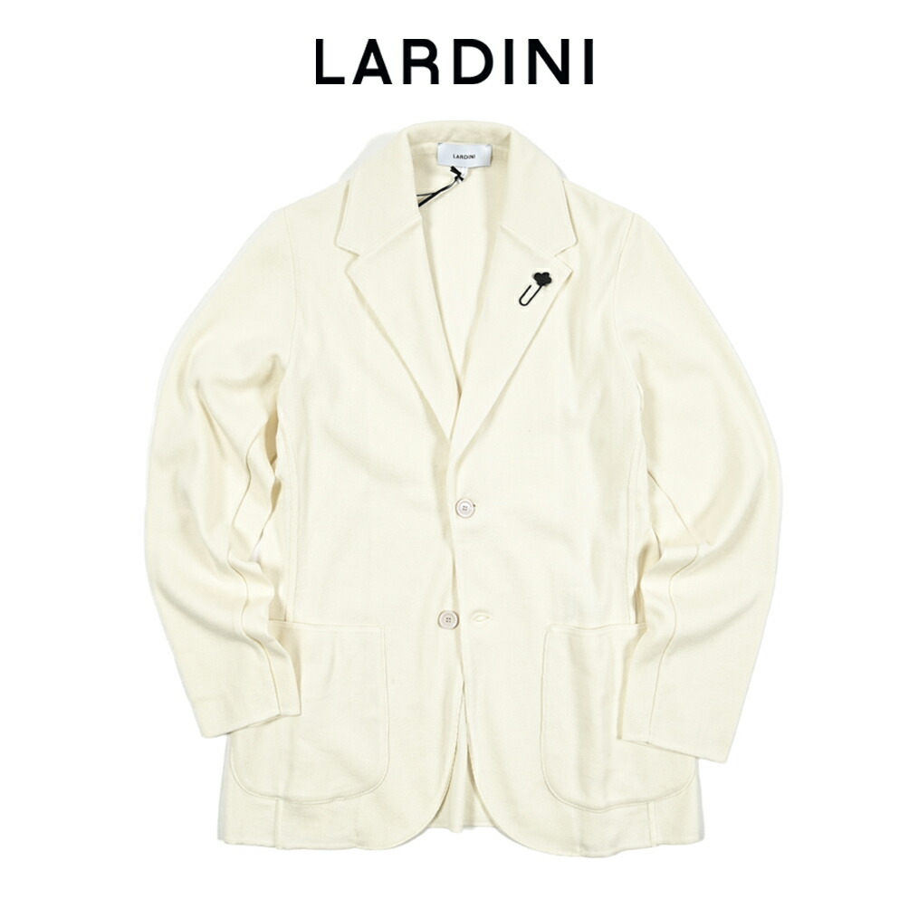 LARDINI ラルディーニ ダブルジャケット　46 春夏薄手 LARDINI（ラルディーニ）SPECIALスペシャル コットンリネン