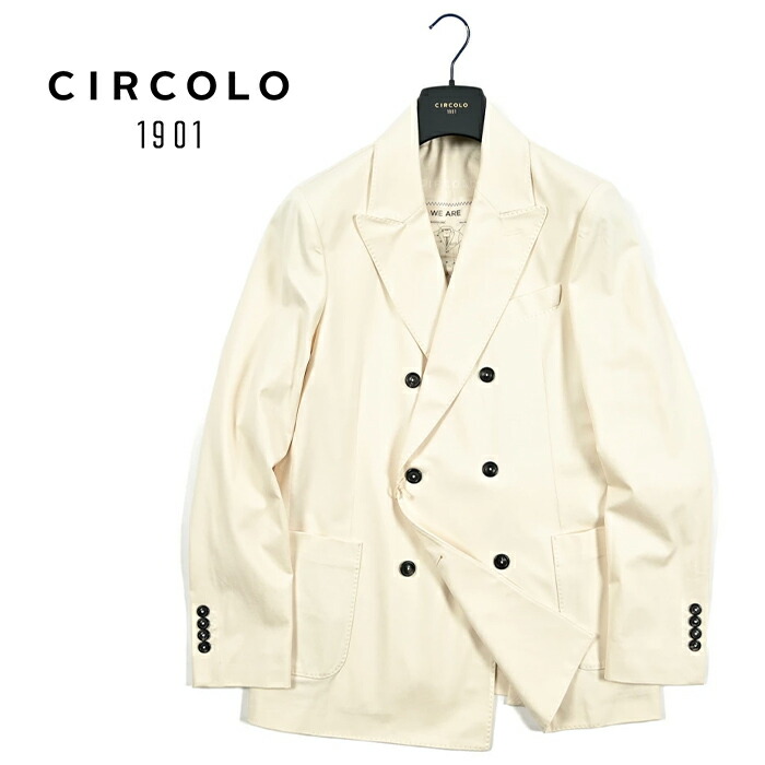 CIRCOLO1901 金ボタン テーラードジャケット2B アンコン
