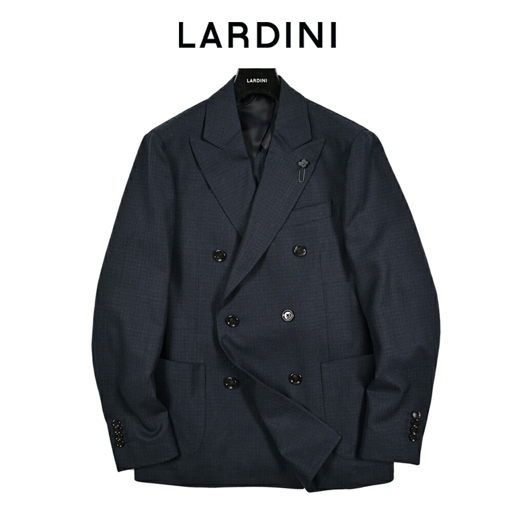 ラルディーニ　ジャケット　50 夏用 LARDINI（ラルディーニ）定番の進化系から夏用ジャケットまで4型ご