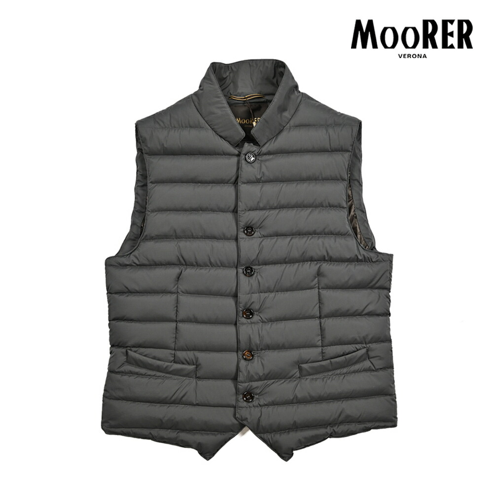 楽天市場】MOORER ムーレー 中綿ベスト SENIO セニオ SKT メンズ