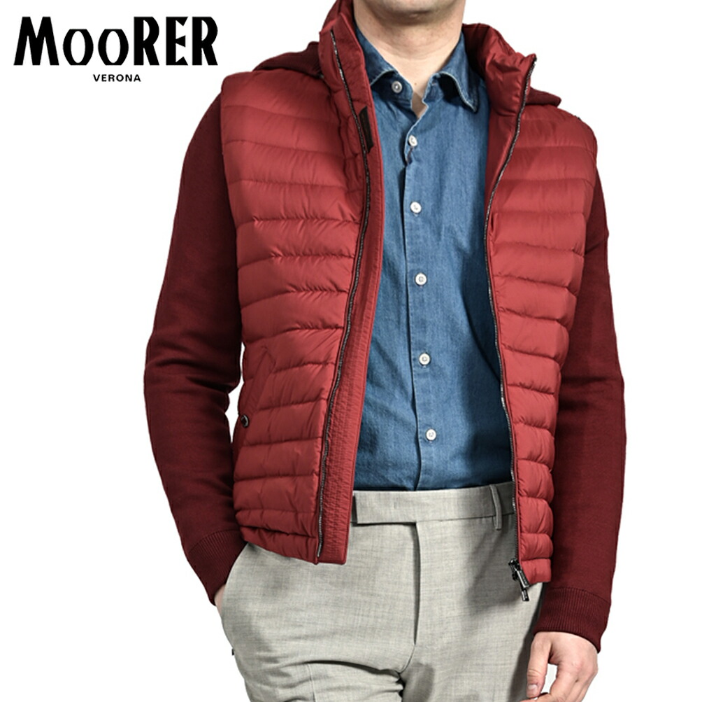 楽天市場】ムーレー MOORER VALMORE-S3 ウルトラライト ダウンベスト