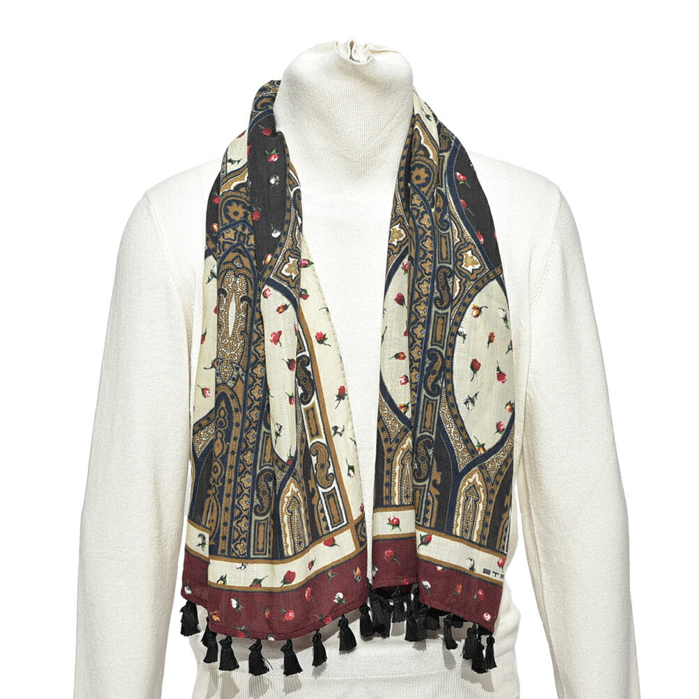 楽天市場】エトロ ETRO ストール マフラー 秋冬 メンズ