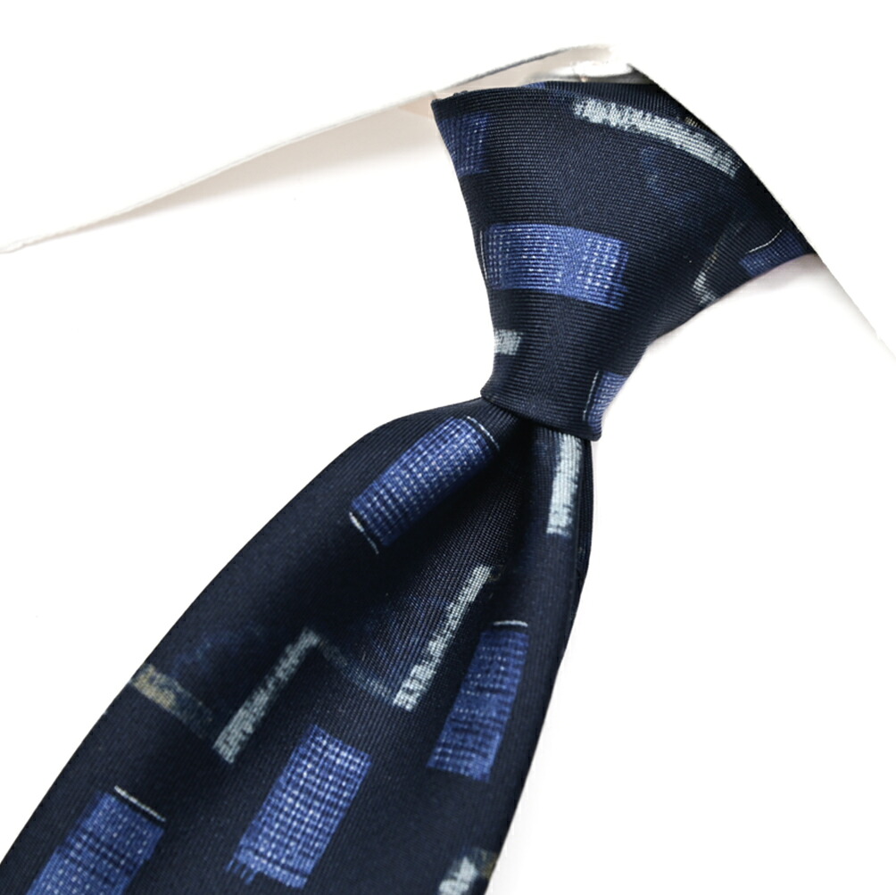 【SALE】【半額以下】【P20倍】 ジョルジオ アルマーニ GIORGIO ARMANI ネクタイ オールシーズン メンズ シルク 100% 総柄 ネイビー イタリア ブランド MADE IN ITALY ビジネス ギフト プレゼント ラッピング無料