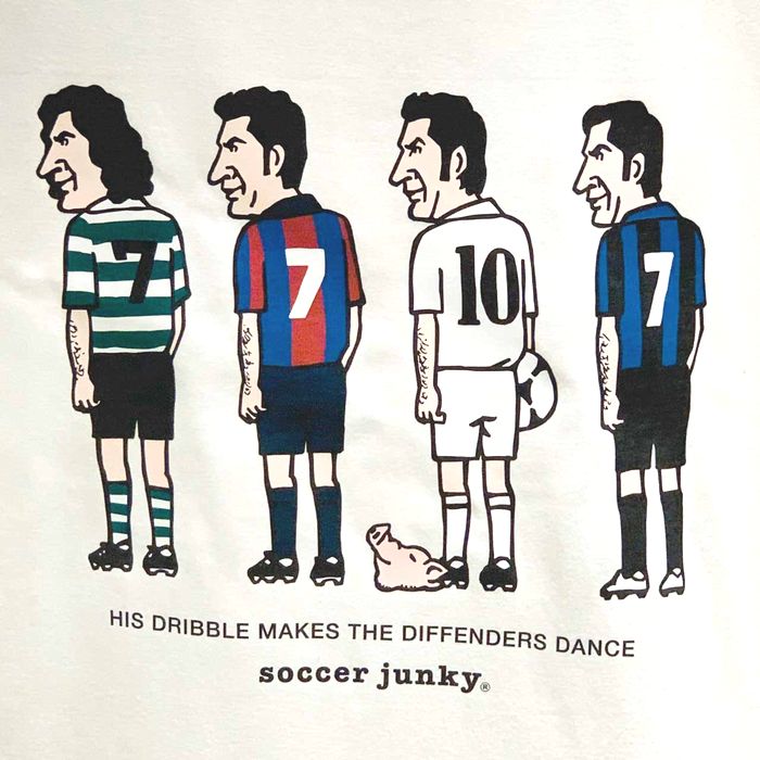 楽天市場 Soccer Junky サッカージャンキー 半袖tシャツ 神の手の継承 La Mano De Dios Sj484 Wht サッカー フットサル ひやまスポーツ