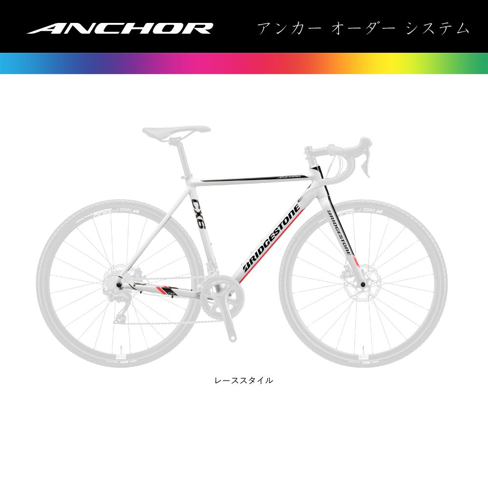送料無料お手入れ要らず ANCHOR ロードバイク フレームセット sushitai