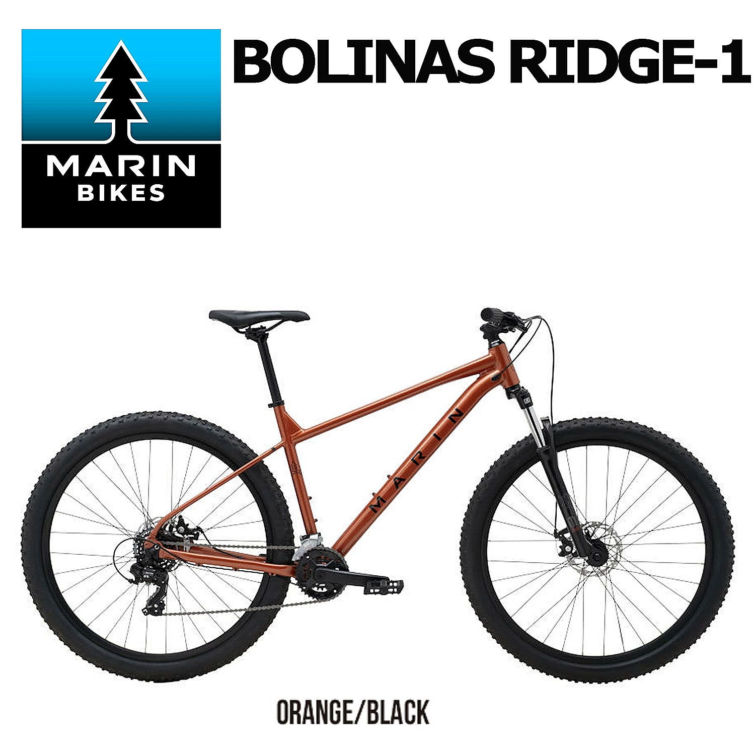 楽天市場】MARIN BOLINAS RIDGE 1 (27.5 /オレンジ/ブラック) 2026