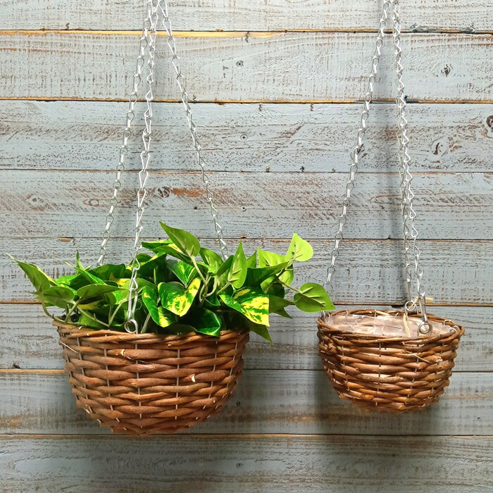 楽天市場】ガーデニング雑貨 ハンギングバスケット アイアンバスケット