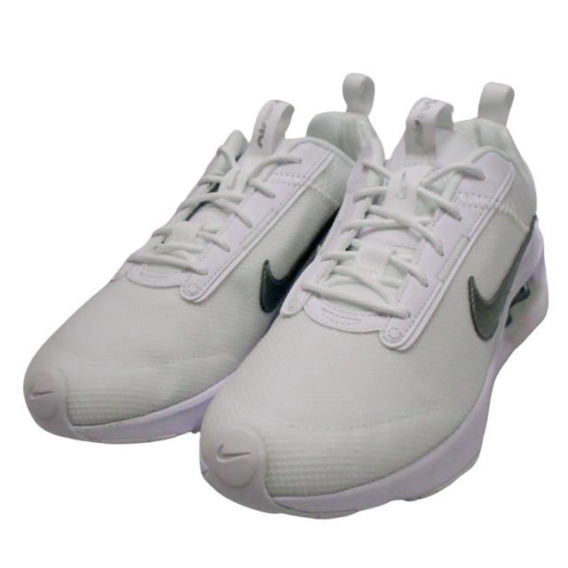 W NIKE AIR MAX INTRLK LITE  DV5695-100 ナイキ 大気圏マックス INTRLK 点火装置 ウイメンズ スニーカー 白いこと/メタリックシルバー