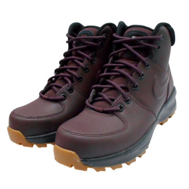 NIKE ナイキ マノアレザー ハイカットスニーカーHF7095-600 NIKE MANOA LEATHER BURGUNDY CRUSH / BK