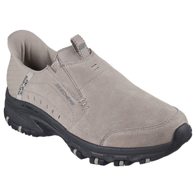 SKECHERS Hands Free Slip-ins HILLCREST-CEDAR ROOT 237750 TAN\u003cBR\u003eスケッチャーズ  スリップインズ ヒルクレスト - シダールート メンズ  心地好い スリッポン スエードクロス スニーカー タン
