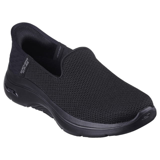 SKECHERS  GO WALK ARCH FIT 2.0 - DELARA 125315 BBK<br>スケッチャーズ ゴーウォーク アーチフィット 2.0 デララ スニーカー  ブラック