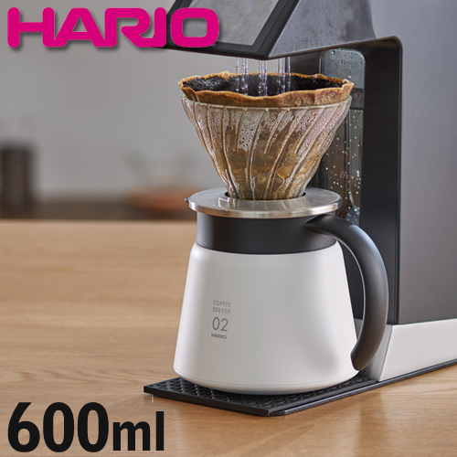 楽天市場 コーヒーサーバー ハリオ V60 保温ステンレスサーバー600ml 2 5杯用 ホワイト Vhs 60w保温 ステンレス サーバー Hario コーヒーポット ポット ドリップ ドリップポット おしゃれ ギフト 人気 おすすめ 珈琲 キッチン雑貨 生活雑貨 ココ笑店