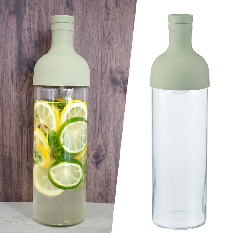 ハリオ フィルターインボトル 750hario ホワイト オリーブグリーン かわいい おすすめ キッチン プレゼント レッド ポット シック 水出し ティー 水出し フィルター ギフト 雑貨 おしゃれ キッチン用品 耐熱 お祝い ピッチャー 北欧 耐熱ガラス 日本製 茶こし ボトル 経典