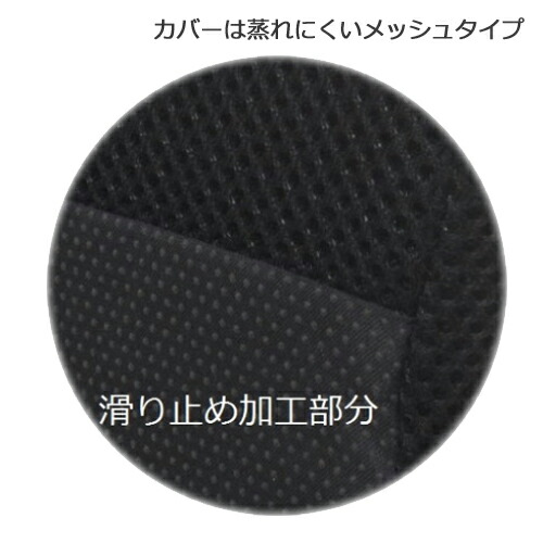 ボディードクターバックアップメッシュブラック