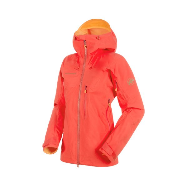 残り1着 50%OFF MAMMUT Nordwand Pro HS Hooded Jacket Women ノードワンド プロ HS フーデッド ジャケット ウィメンズ マムート SUNSET|s07170 店