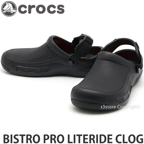 crocs bistro clog black