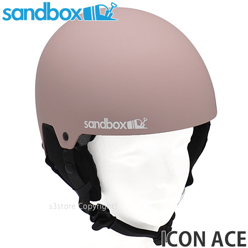 22-23 サンドボックス アイコン エース SANDBOX ICON ACE 2023 スノーボード スキー ヘルメット プロテクター ウィンタースポーツ HELMET キッズ ジュニア 子ども カラー:Dusty Pink