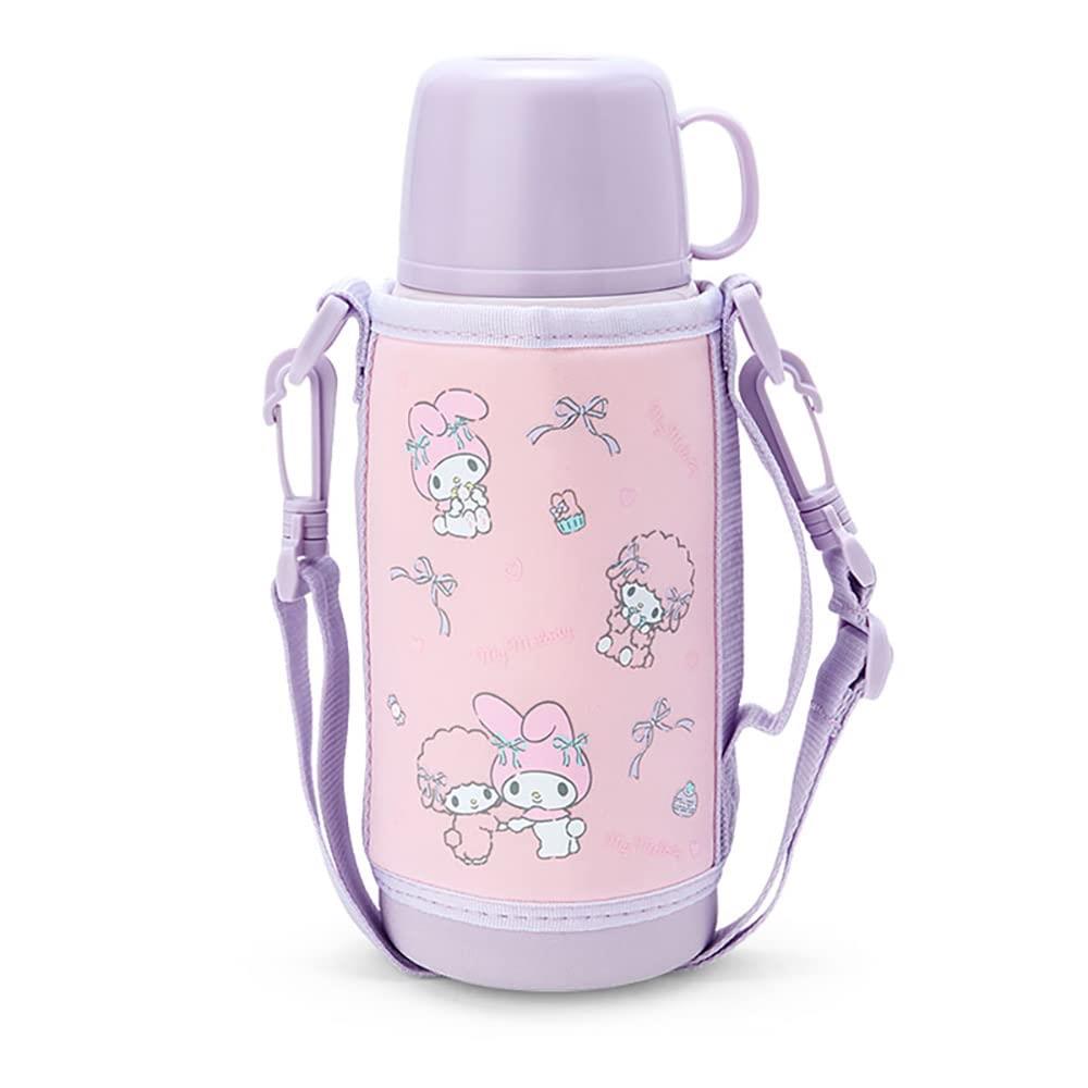 サンリオ(SANRIO) 子供用 水筒 約620ml(コップ・中せん使用時) 約670ml(キャップユニット使用時) ポーチ付き2WAYステンレスボトル マイメロディ 保温・保冷両用 744557|S4Gオンラインショップ