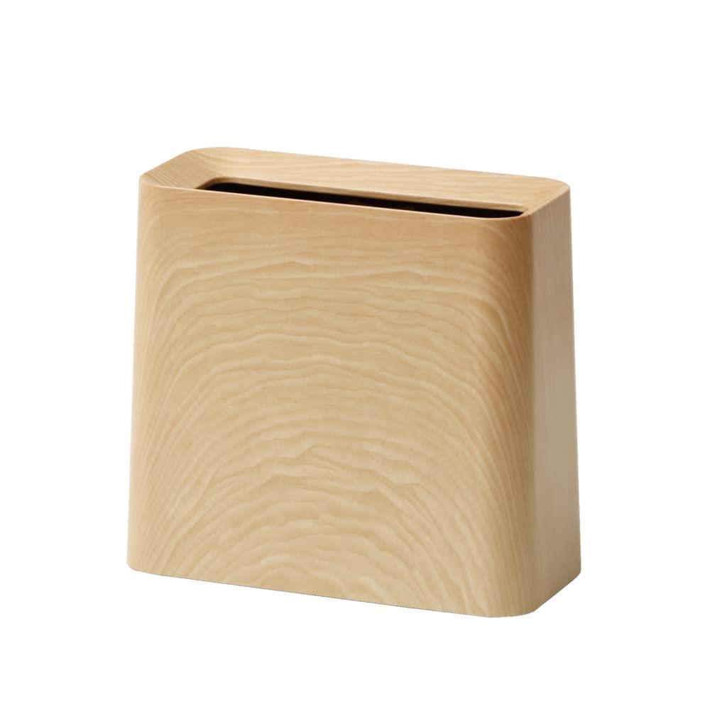 ideaco(イデアコ) ゴミ箱 角型 11.5L 幅31.5 ? 奥行15 ? 高さ30cm TUBELOR Hi-GRANDE oakwood (チューブラー ハイグランデ オークウッド )
