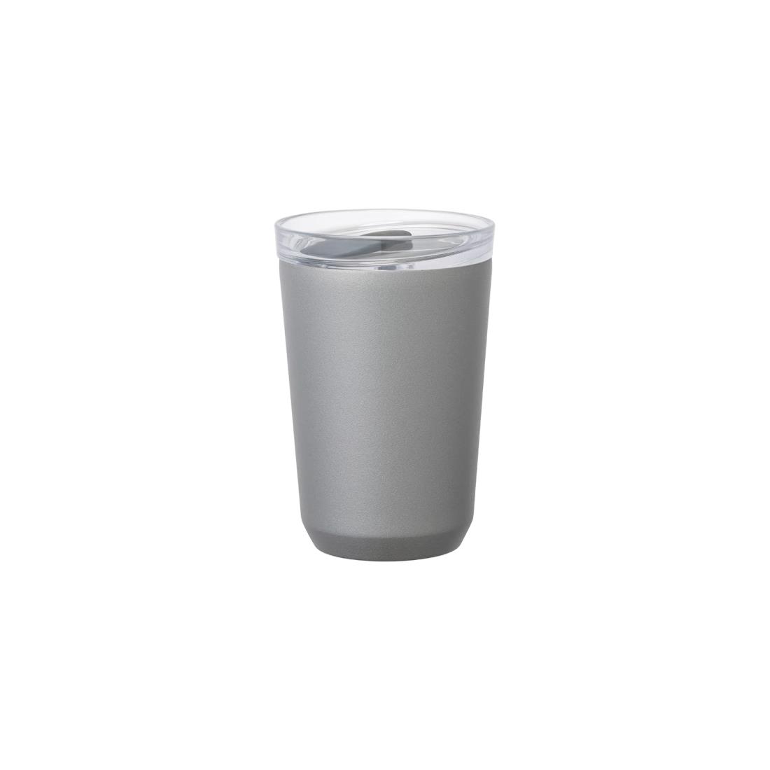 KINTO (キントゥー) トゥーゴータンブラー 360ml 繋ぎ付 しろがね色 20445