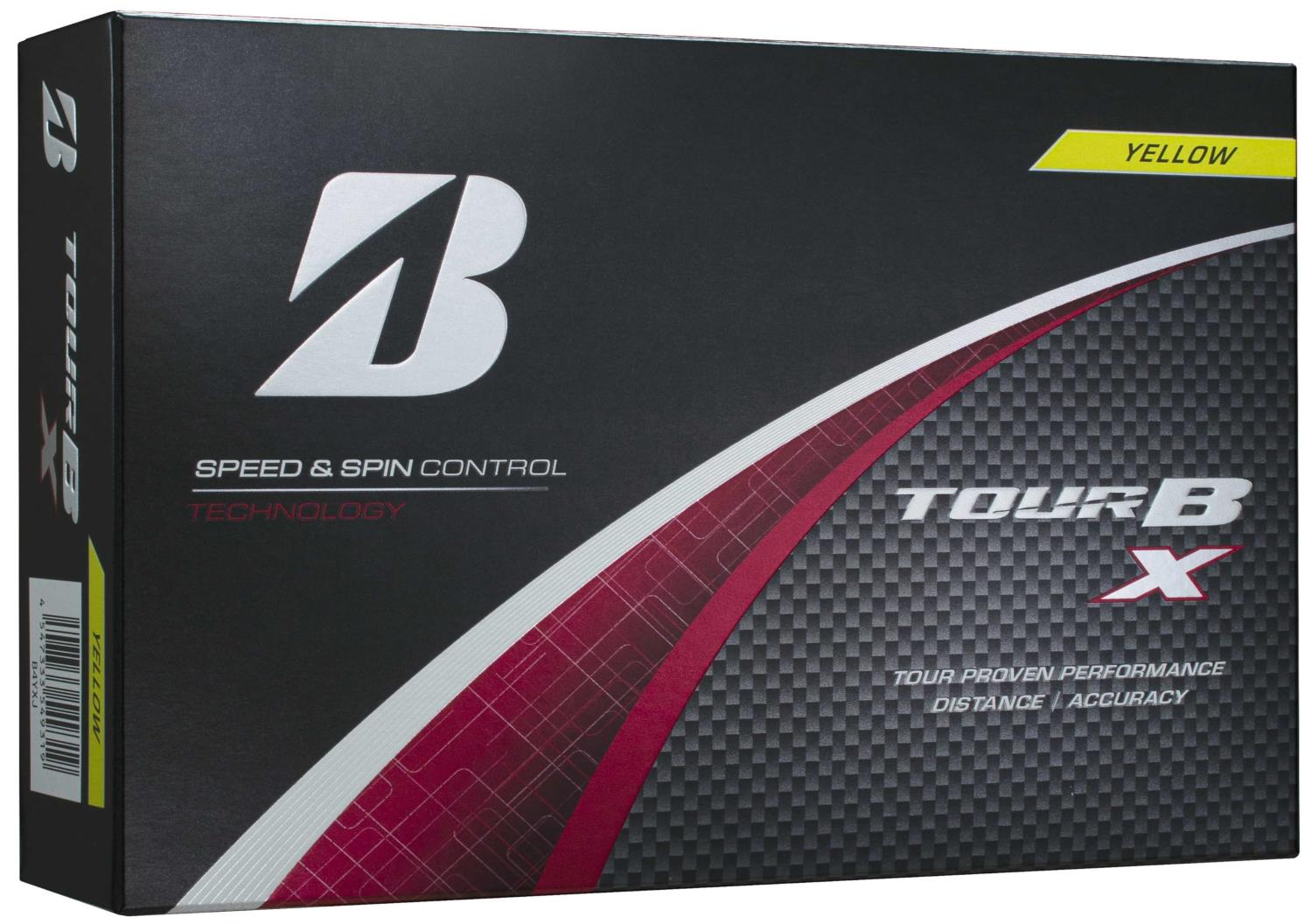BRIDGESTONE(ブリヂストン)ゴルフボール TOUR B X 2024年モデル 12球入 イエロー B4YXJ