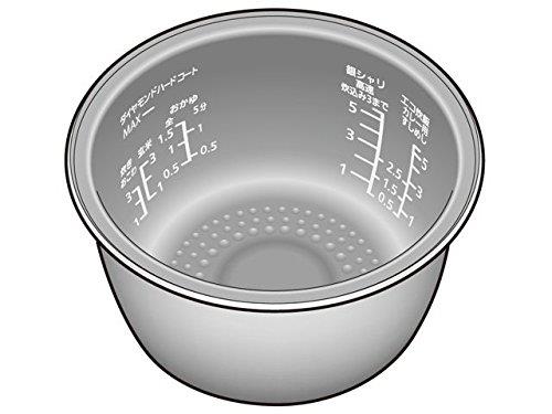 パナソニック Panasonic 水蒸気\u0026変数剪断応力IHジャー炊飯器 5.5合炊き 内釜 ARE50-H04