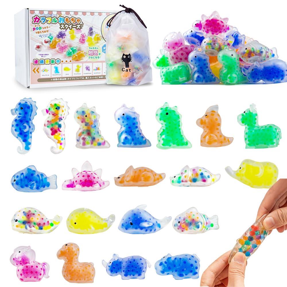 楽天市場】20個スクイーズ 動物 ストレス解消グッズ スクイーズセット