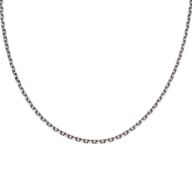 SAAD サード シルバーチェーン あずき メンズ レディース シルバー925 ネックレス 幅3.0mm アクセサリー チェーン｜SAAD