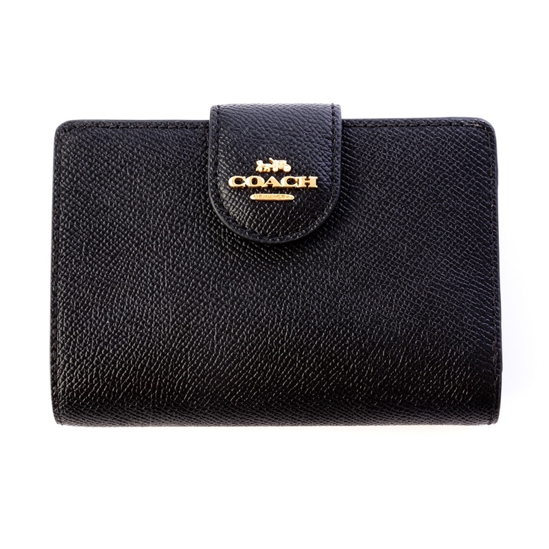 コーチ COACH / 二つ折財布 #6390 IMBLK ブラック
