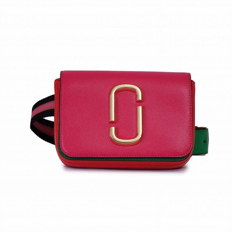 Marc Jacobs 楕円形クロスボディー ピンクパイソン柄 関税送料込 42mj667067.jpg