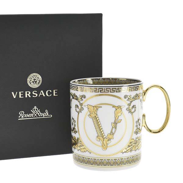 ヴェルサーチ VERSACE MUG WITH HANDLE マグカップ #19335 15505 403730